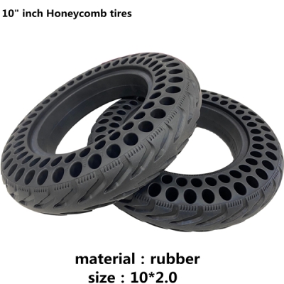10x2 solid tire tubeless honeycomb 10 inch electric scooter 10x2 tire
